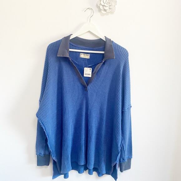 Free People, We The Free Travis Polo - Picture 3 of 11